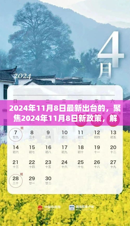 聚焦新政策，解讀三項要點出爐，洞悉未來趨勢——2024年11月8日最新政策解讀標題