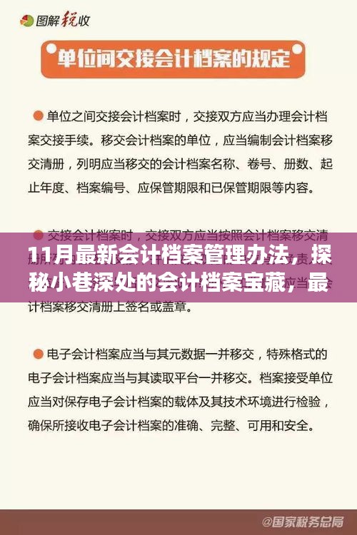 探秘最新會(huì)計(jì)檔案管理辦法，小巷深處的寶藏與獨(dú)特故事揭秘