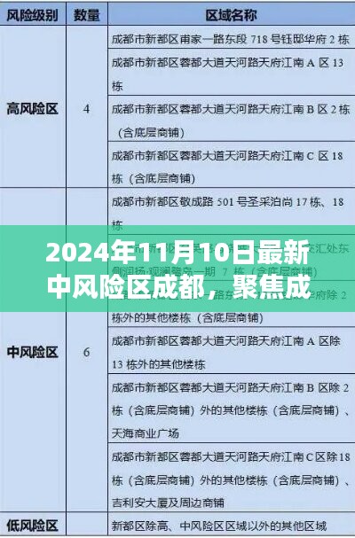 聚焦成都，最新中風險區(qū)解讀與洞察（2024年11月版）