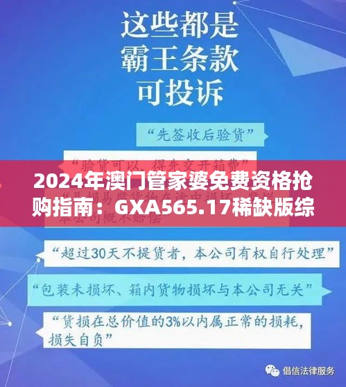 2024年澳門管家婆免費資格搶購指南：GXA565.17稀缺版綜合評估標準