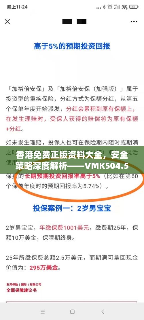 香港免費正版資料大全，安全策略深度解析——VMK504.53分析版