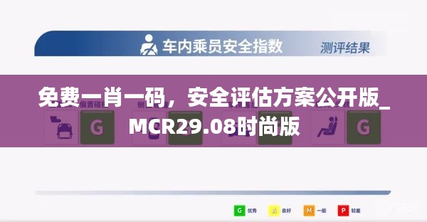 免費一肖一碼，安全評估方案公開版_MCR29.08時尚版