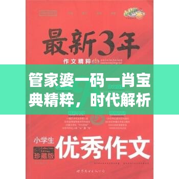 管家婆一碼一肖寶典精粹，時(shí)代解析一語道破，PLQ616.64珍藏版