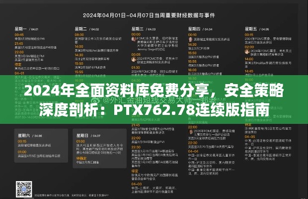 2024年全面資料庫免費分享，安全策略深度剖析：PTX762.78連續(xù)版指南