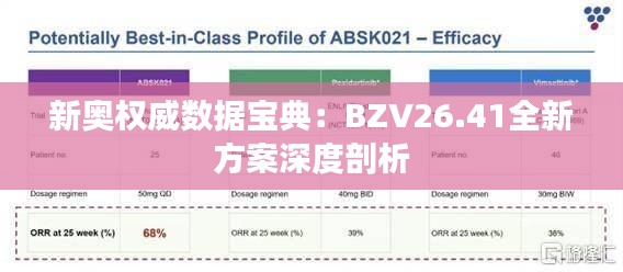 新奧權威數(shù)據(jù)寶典：BZV26.41全新方案深度剖析