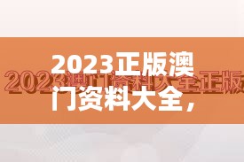 2023正版澳門資料大全，中西結(jié)合神碼MUK711.88