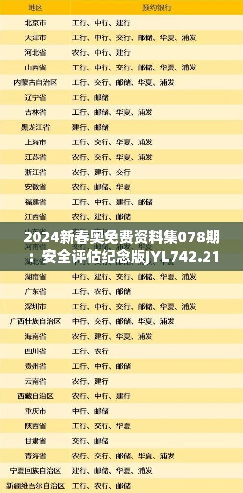 2024新春奧免費資料集078期：安全評估紀念版JYL742.21