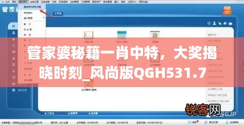 管家婆秘籍一肖中特，大獎揭曉時刻_風(fēng)尚版QGH531.7