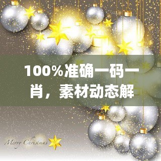 100%準(zhǔn)確一碼一肖，素材動態(tài)解答方案_NTG856.31本地版