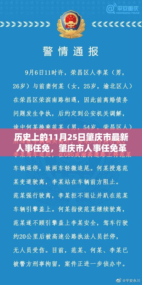 肇慶市人事任免革新里程碑，科技重塑未來之城的脈搏——歷史上的今日要聞