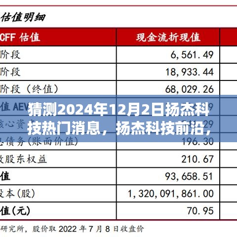 揚杰科技前瞻，預測與全面評測，揭秘2024年12月2日熱門消息動態(tài)