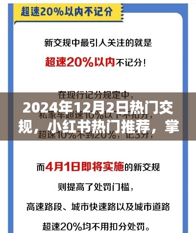 2024年交規(guī)新動(dòng)態(tài)與熱門推薦，小紅書指南助你出行必備