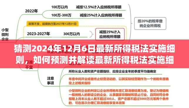 最新所得稅法實施細則預測解讀指南，針對2024年12月6日的步驟指南與猜測分析