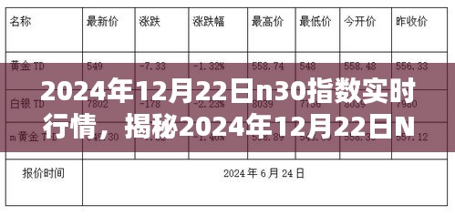 揭秘2024年12月22日N30指數(shù)實(shí)時行情，洞悉市場走勢，把握投資機(jī)會大解析