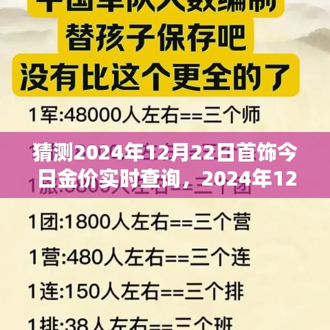 2024年12月22日首飾金價(jià)預(yù)測(cè)與實(shí)時(shí)查詢(xún)，歷史背景、影響因素及時(shí)代地位分析