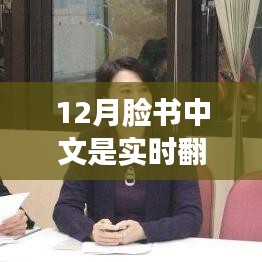 揭秘，臉書中文實時翻譯在12月的真相探索