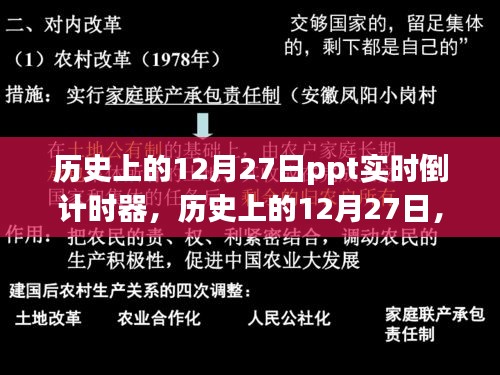 PPT實(shí)時倒計時器的誕生與歷史上的12月27日回顧