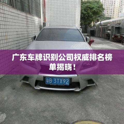 廣東車牌識別公司權(quán)威排名榜單揭曉！