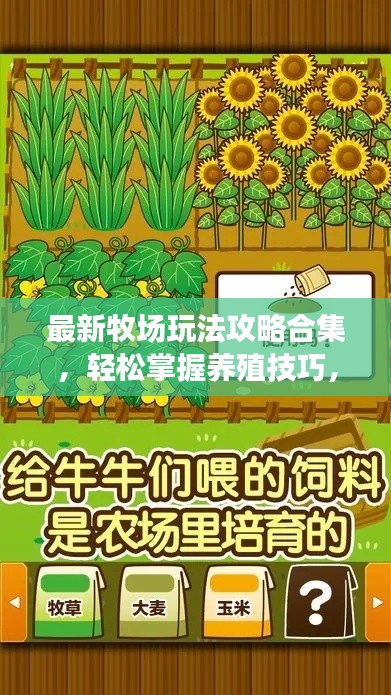 最新牧場玩法攻略合集，輕松掌握養(yǎng)殖技巧，成為牧場達(dá)人！