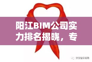 陽江BIM公司實(shí)力排名揭曉，專業(yè)優(yōu)質(zhì)服務(wù)引領(lǐng)行業(yè)！