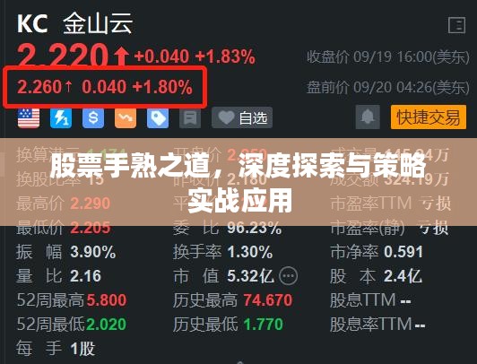 股票手熟之道，深度探索與策略實戰(zhàn)應(yīng)用