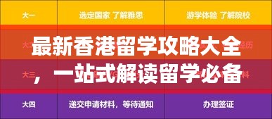 最新香港留學(xué)攻略大全，一站式解讀留學(xué)必備指南！