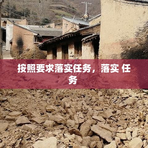 按照要求落實(shí)任務(wù)，落實(shí) 任務(wù) 
