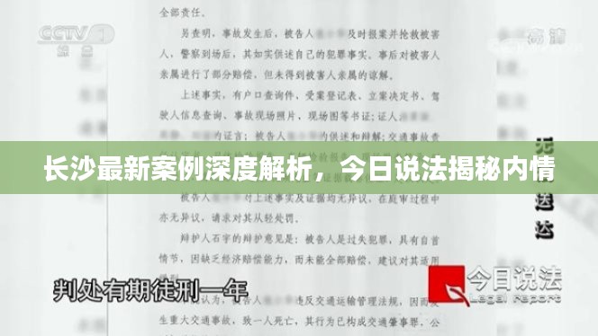 長沙最新案例深度解析，今日說法揭秘內(nèi)情